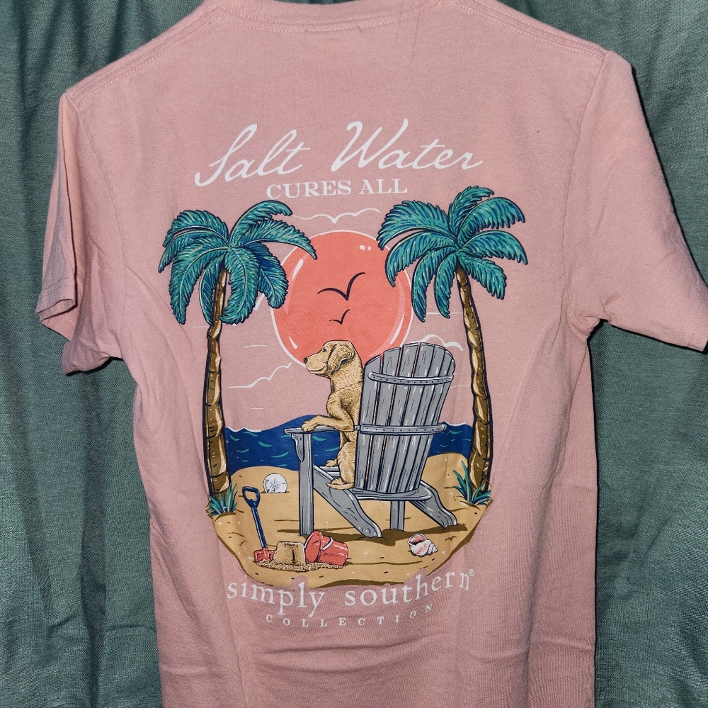 Simply Southern Sunset Beach Graphic Tee